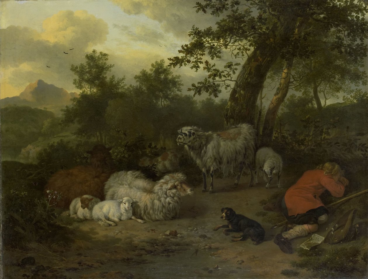 Uyuyan Çoban by Jan van der Meer (II)