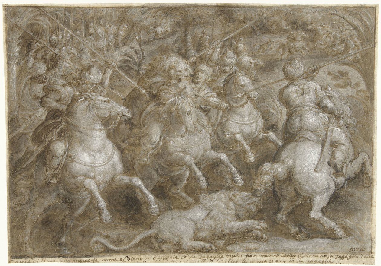 Pers Aslanları Avı Avları, cilt. 2 (dizi başlığı) by Jan van der Straet