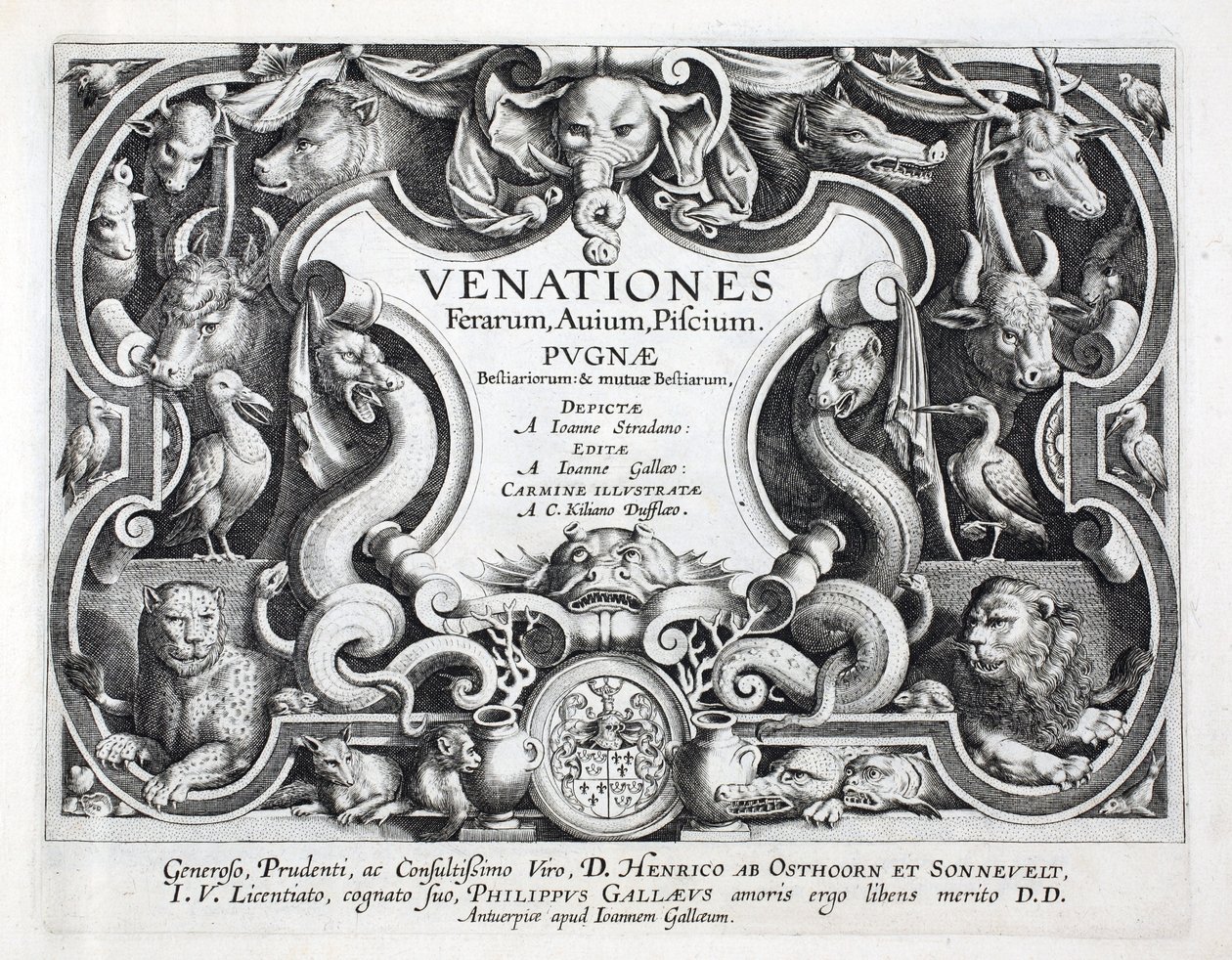 Jan Collaert (1566-1628) tarafından oyulmuş 