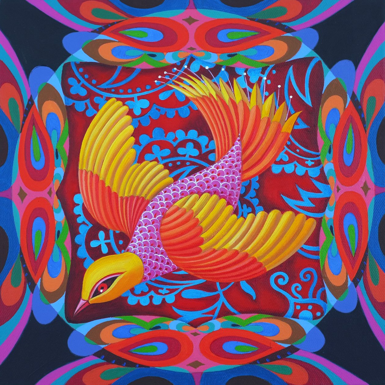Ateşli kuyruklu el ilanı, 2012, by Jane Tattersfield