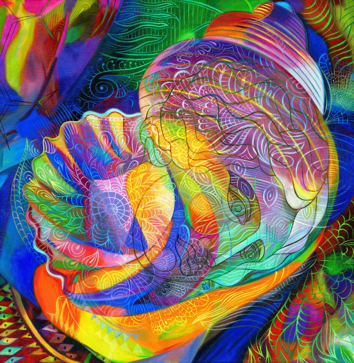Bir halcyon denizinde, 2011, by Jane Tattersfield