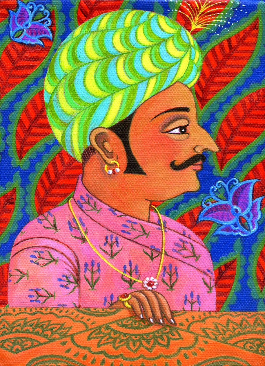 Kelebekli Maharaja, 2011, by Jane Tattersfield