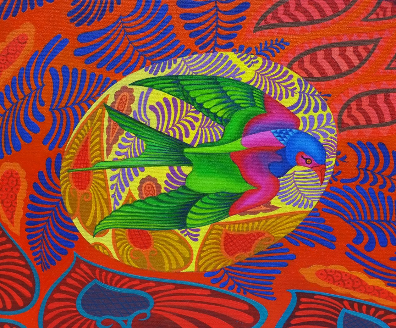 Kırlangıç kuyruklu uçurtma, 2012, by Jane Tattersfield