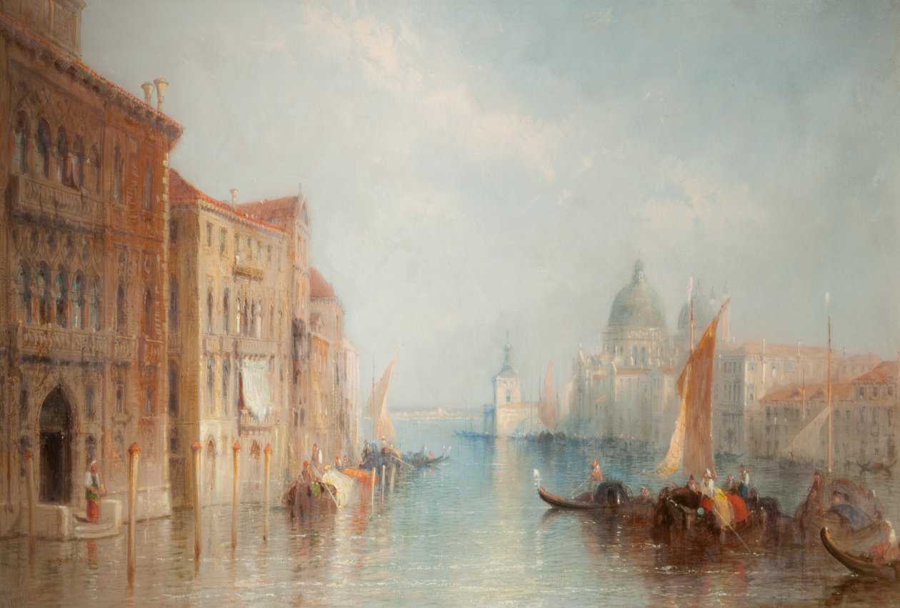 Büyük Kanal, Venedik by Jane Vivian