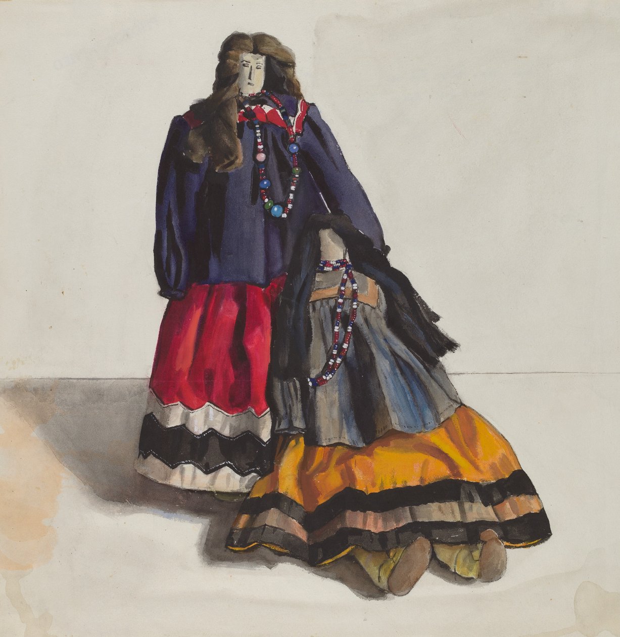 Bebekler (Apache Kadınları) by Jane Iverson
