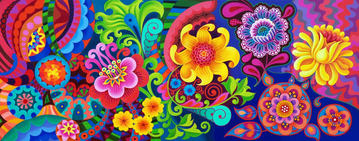 Çiçek deseni, 2020 by Jane Tattersfield