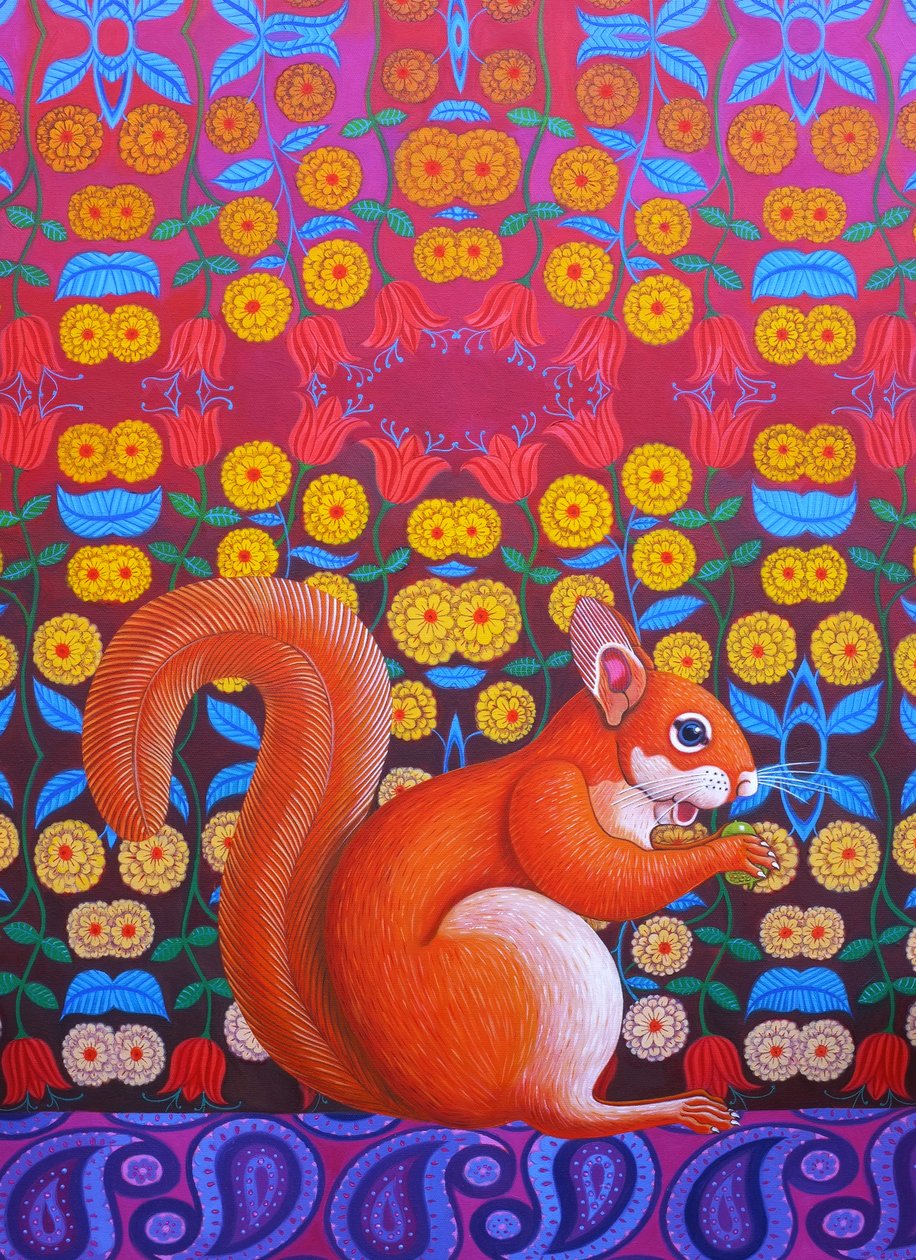 Kızıl Sincap, 2014, by Jane Tattersfield