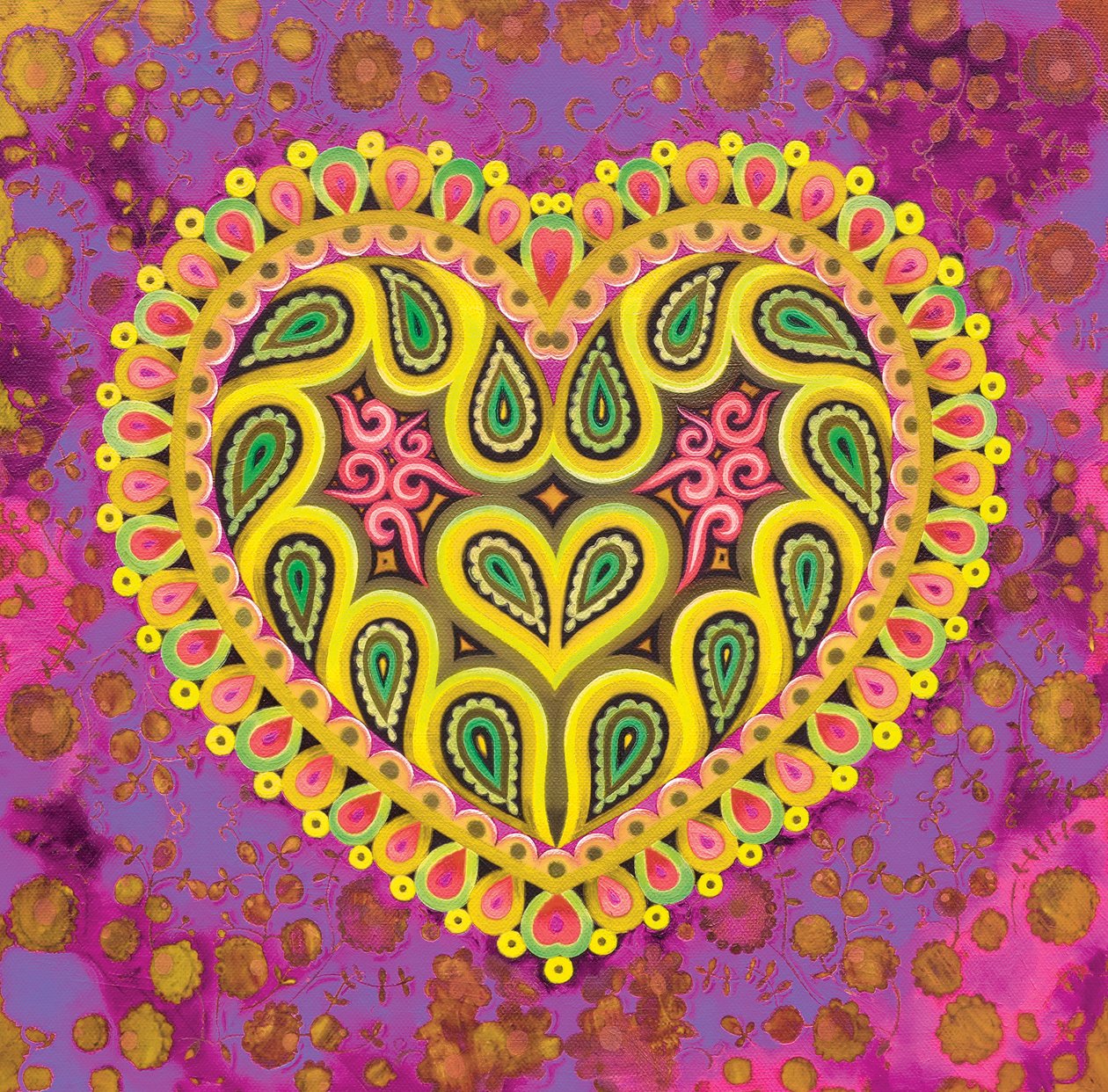 Sevgililer halk kalbi pembe, 2016, by Jane Tattersfield