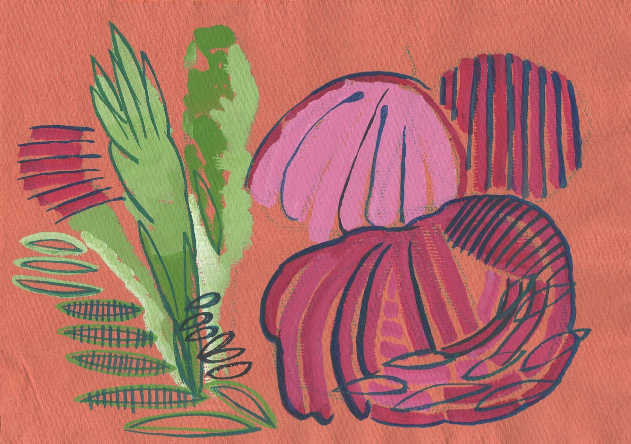 İlkbahar, 2015 (guaj) by Janet McKenzie
