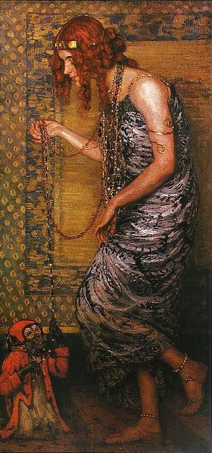 Prenses ve Maymun Princese ar pertiki by Janis Rozentals