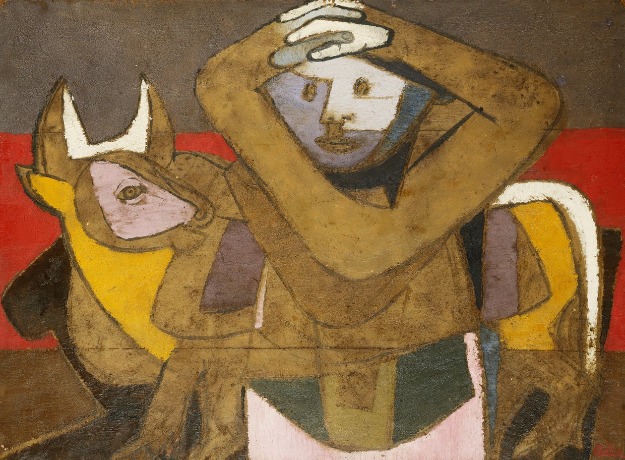 Avrupa'nın Kaçırılması (Alacakaranlık) by Jankel Adler