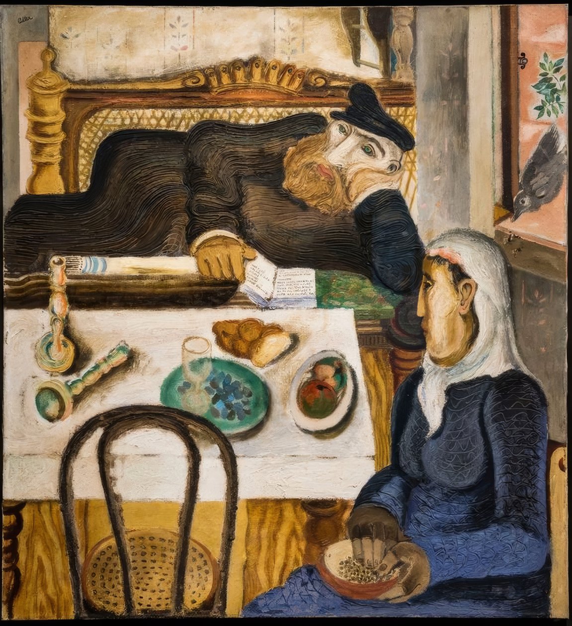 Şabat by Jankel Adler