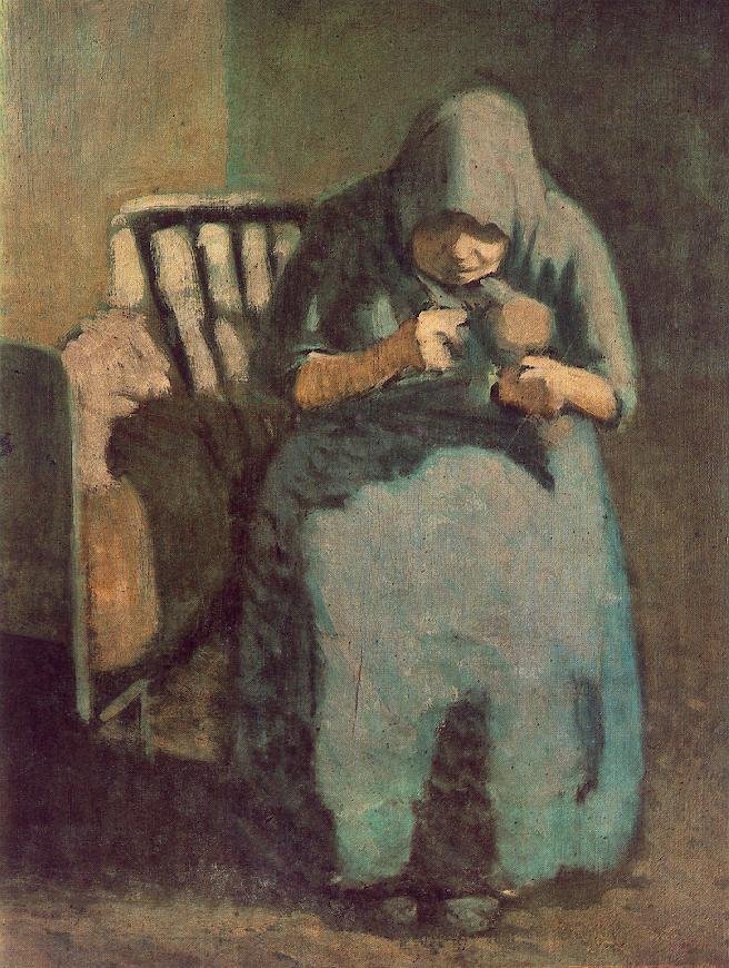 The Artists Mother by Janos Nagy Balogh