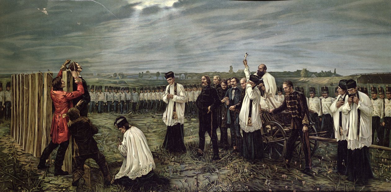 Macar Subayların Avusturyalılar tarafından 6 Ekim 1849, 1893
