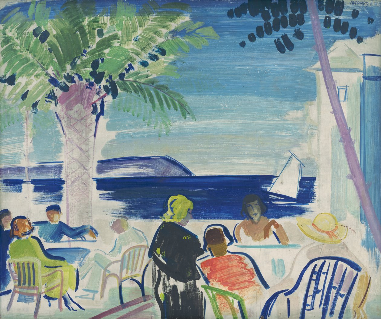 Fransız Rivierası by János Vaszary