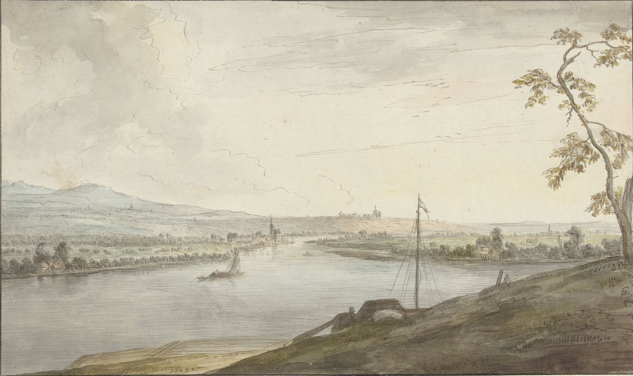 Nehir manzarası by Januarius Zick
