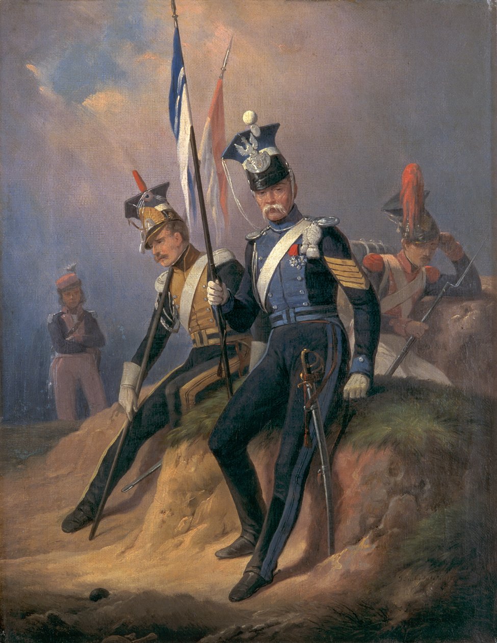 Napolyon Ordusunun Polonyalı Subayları, 1852 by January Suchodolski
