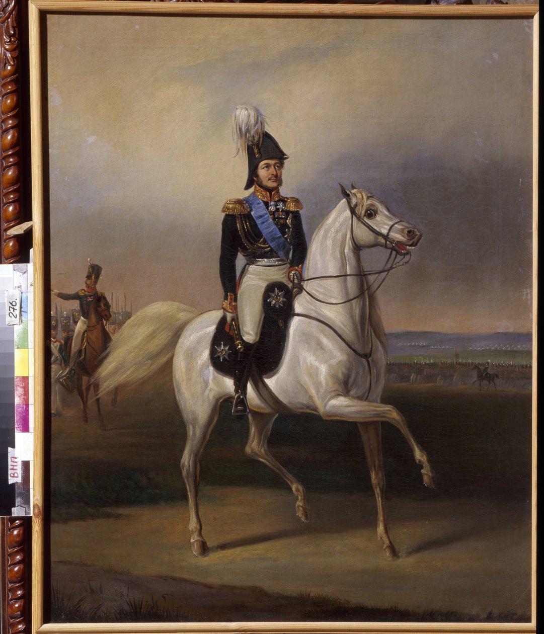 Ivan Fyodorovich Paskevich (1782-1856), Erivan Kontu, Polonya Valisi. (İvan Fyodorovich Paskevich, Erivan Kontu, Polonya krallığının genel valisi). Ocak (Janvier) Suchodolski (1797-1875), tuval üzerine yağlı boya, yaklaşık 1830. Polonya sanatı, c by January Suchodolski