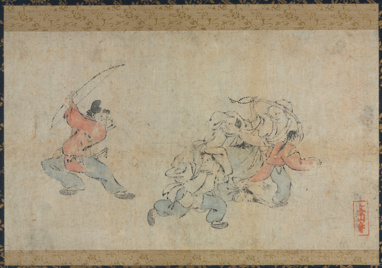 Toba-e (Çizgi Film) by Japan, Edo period