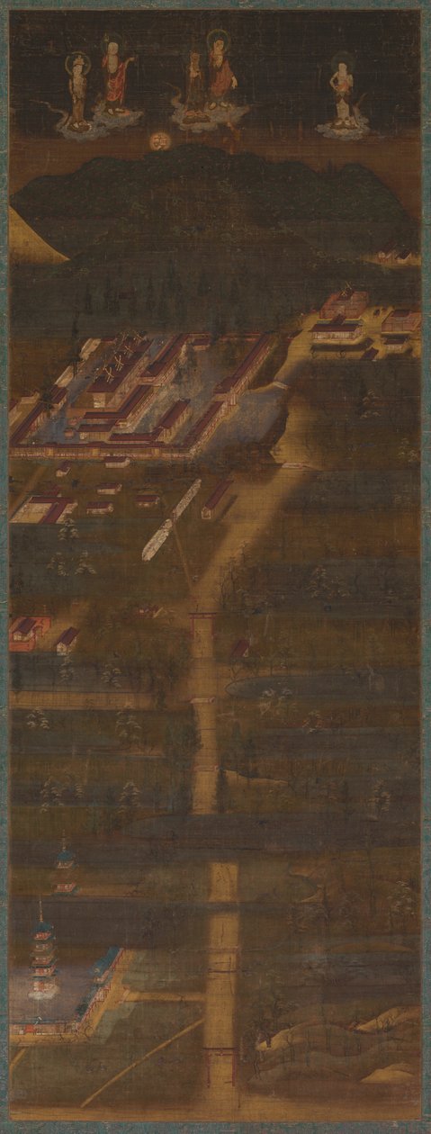 Kasuga Tapınağı Mandala by Japan, Kamakura period