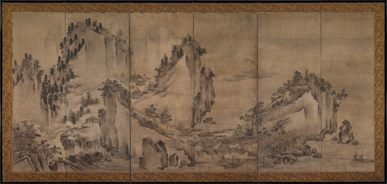 Manzara by Japan, Muromachi period