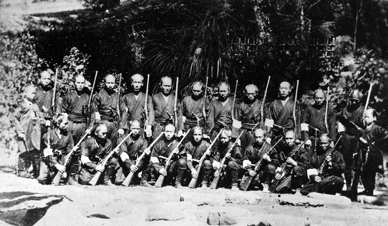 Bir Japon askeri birliği, 1860