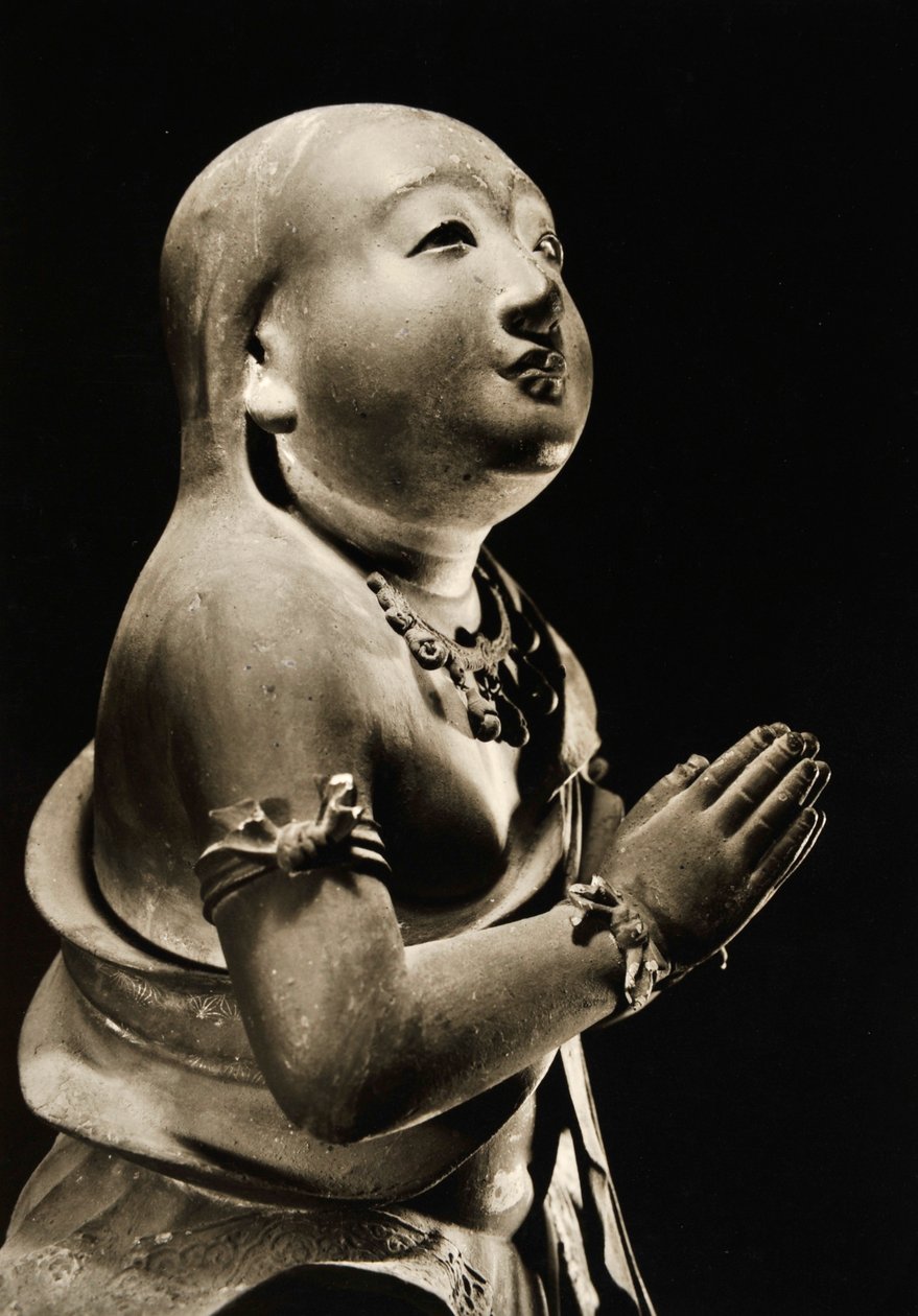 Görevli, 8. yüzyıldan, Nara Dönemi, Todaiji, Japonya, 1950 by Japanese Photographer
