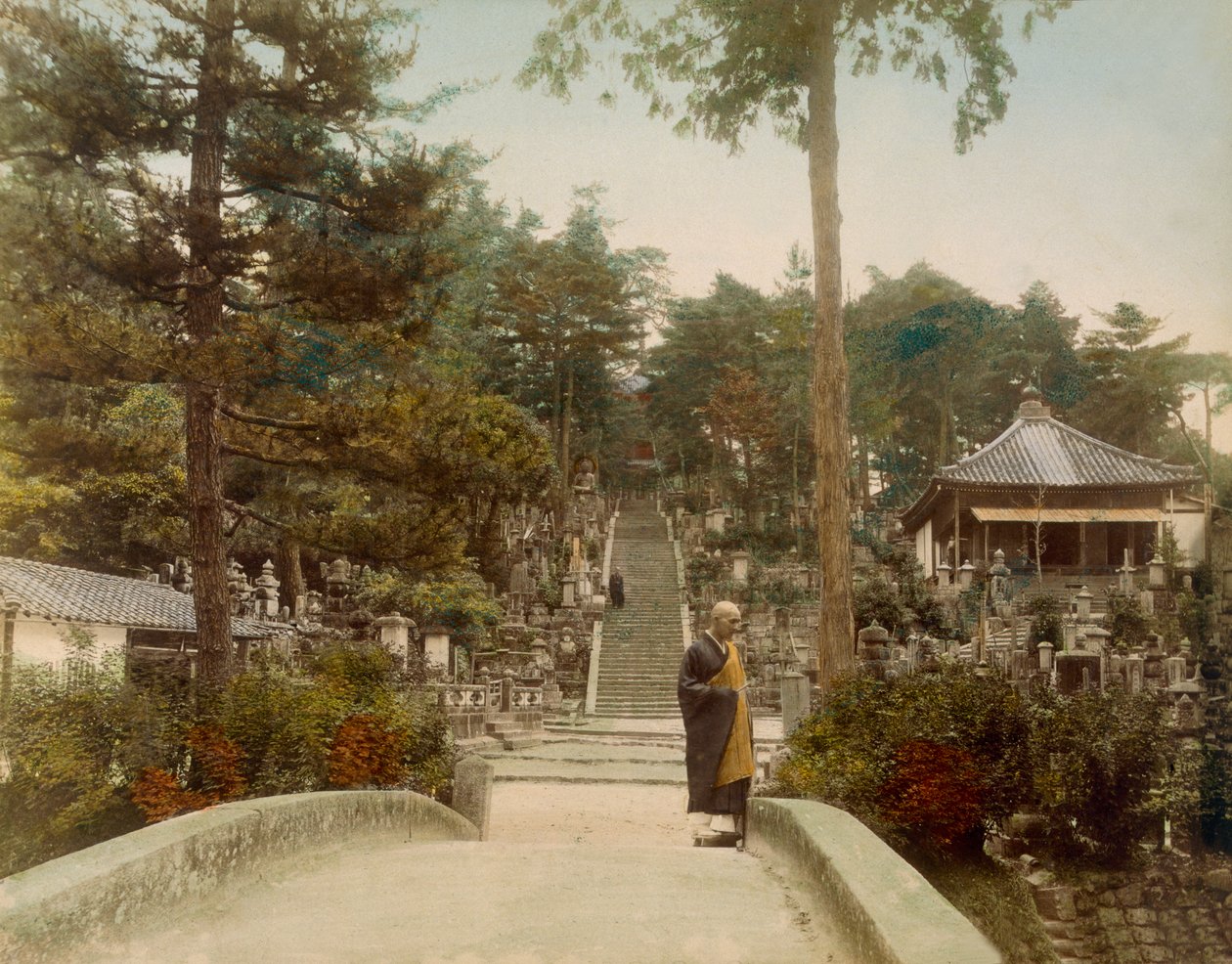 Kurodani Graves, Kyoto, 1890