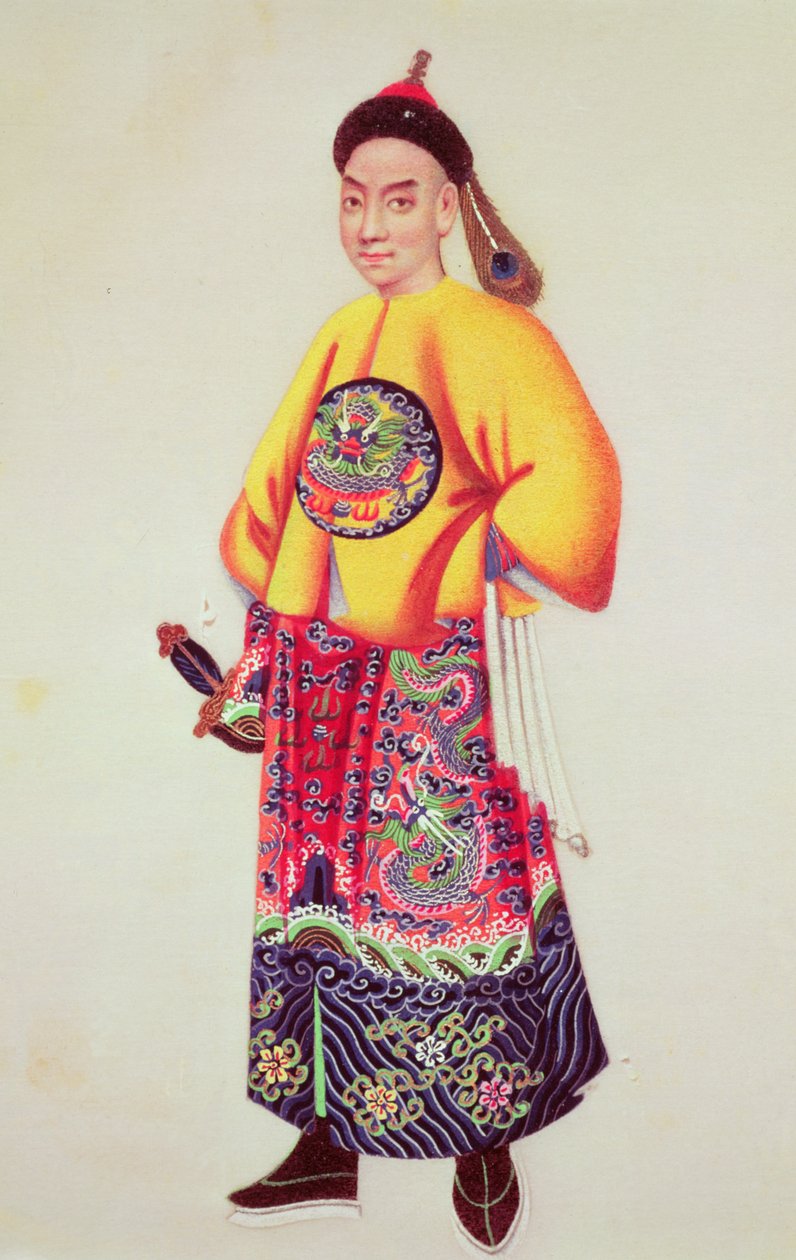 Bir imparator kostümü, 18. yüzyıl sonu by Japanese School