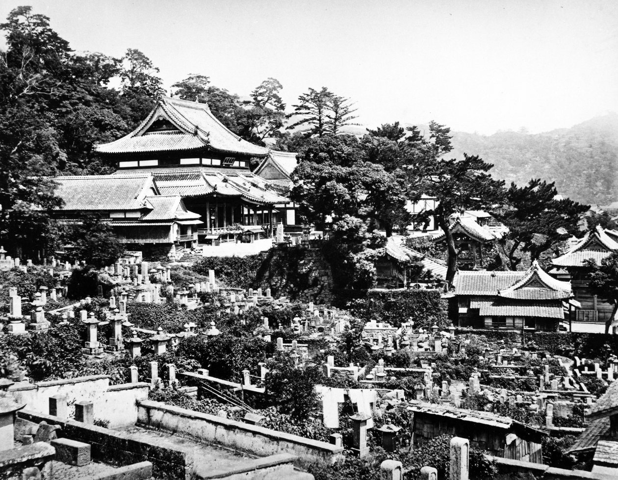 En azından bu aralığın el MP üyesi kelimesi kelimesine-kasaba, Nagasaki, c. 1860-80 by Japanese Photographer