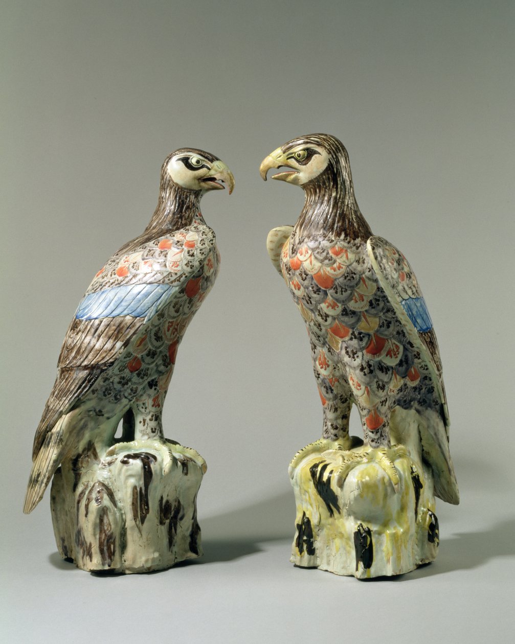 Bir Çift Arita Eagles, 1695 (porselen) by Japanese School