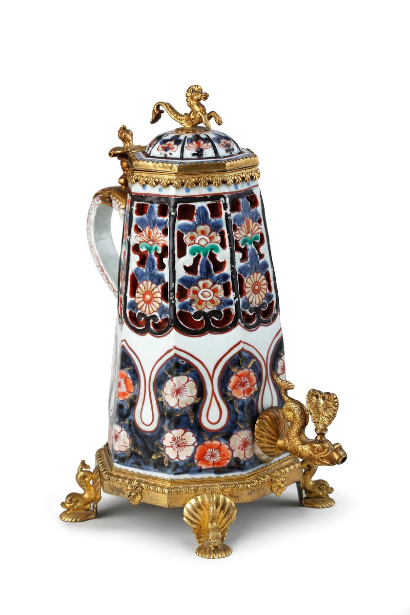 Nadir Bir Şık Montajlı Imari Cezve ve Kapak (seramik) by Japanese School