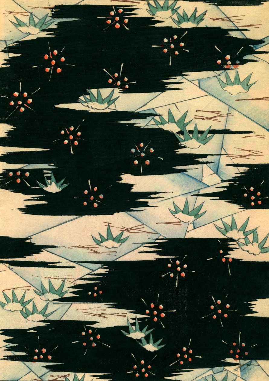 Siyah Beyaz Manzara by Japanese School