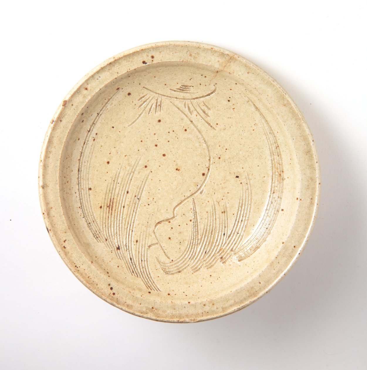Söğüt desenli kase (seto ware) by Japanese School