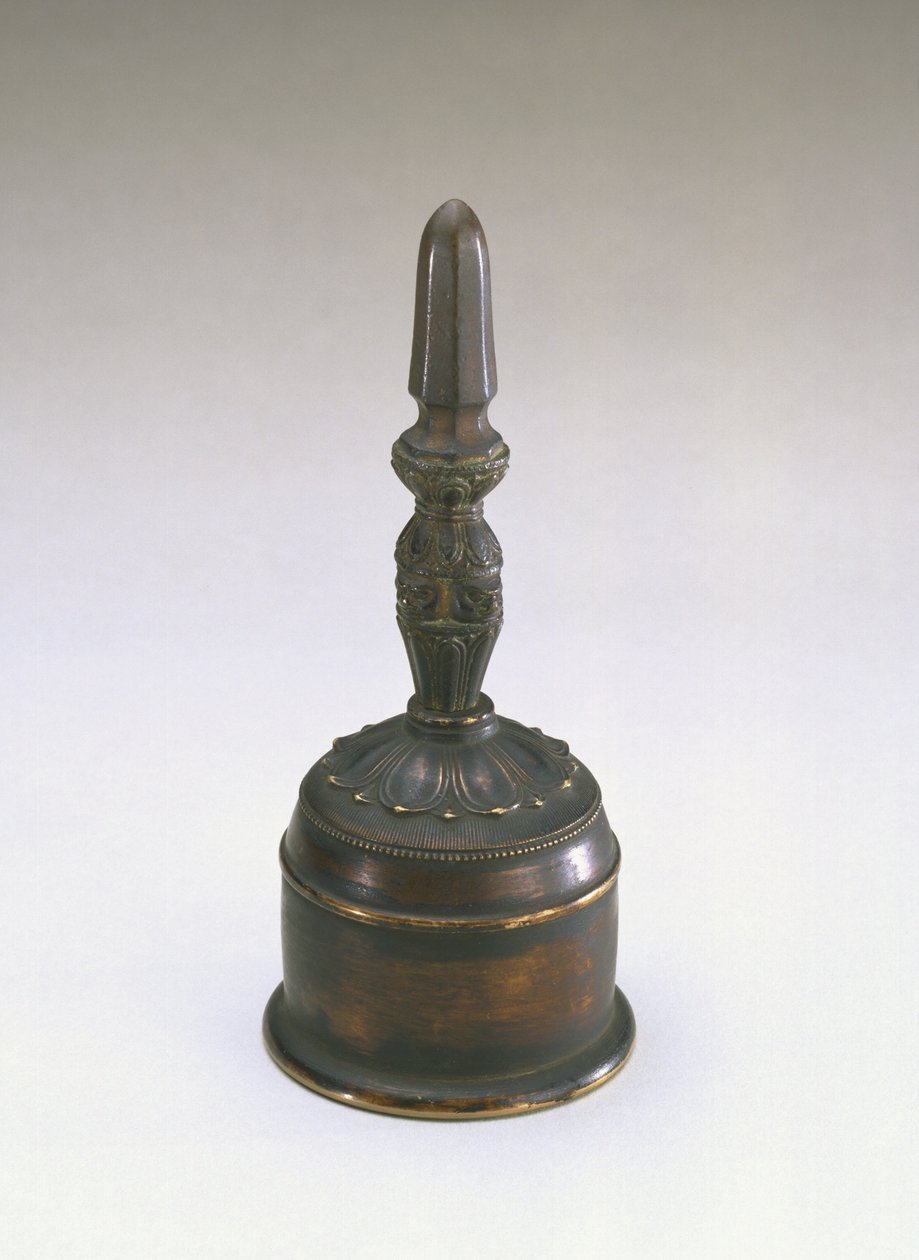Budist ritüel zili, Kamakura dönemi, 1185-1333 (seramik) by Japanese School