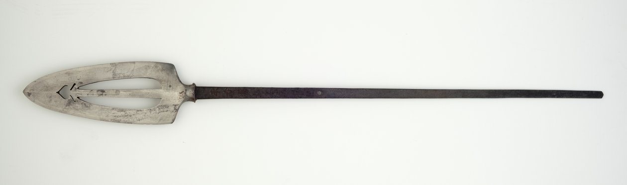 Yari veya mızrak başı (çelik) by Japanese School