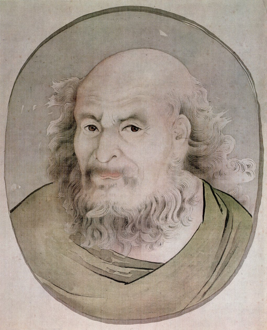 Hipokrat (M.Ö.460-c.377) by Japanese School