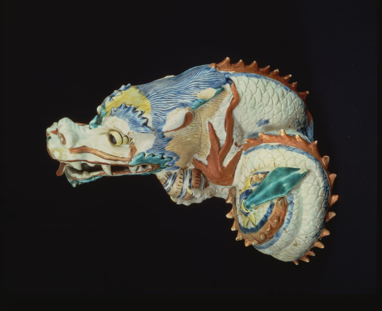 Bir ejderhanın Kakiemon modeli, 17. yüzyıl (seramik) by Japanese School