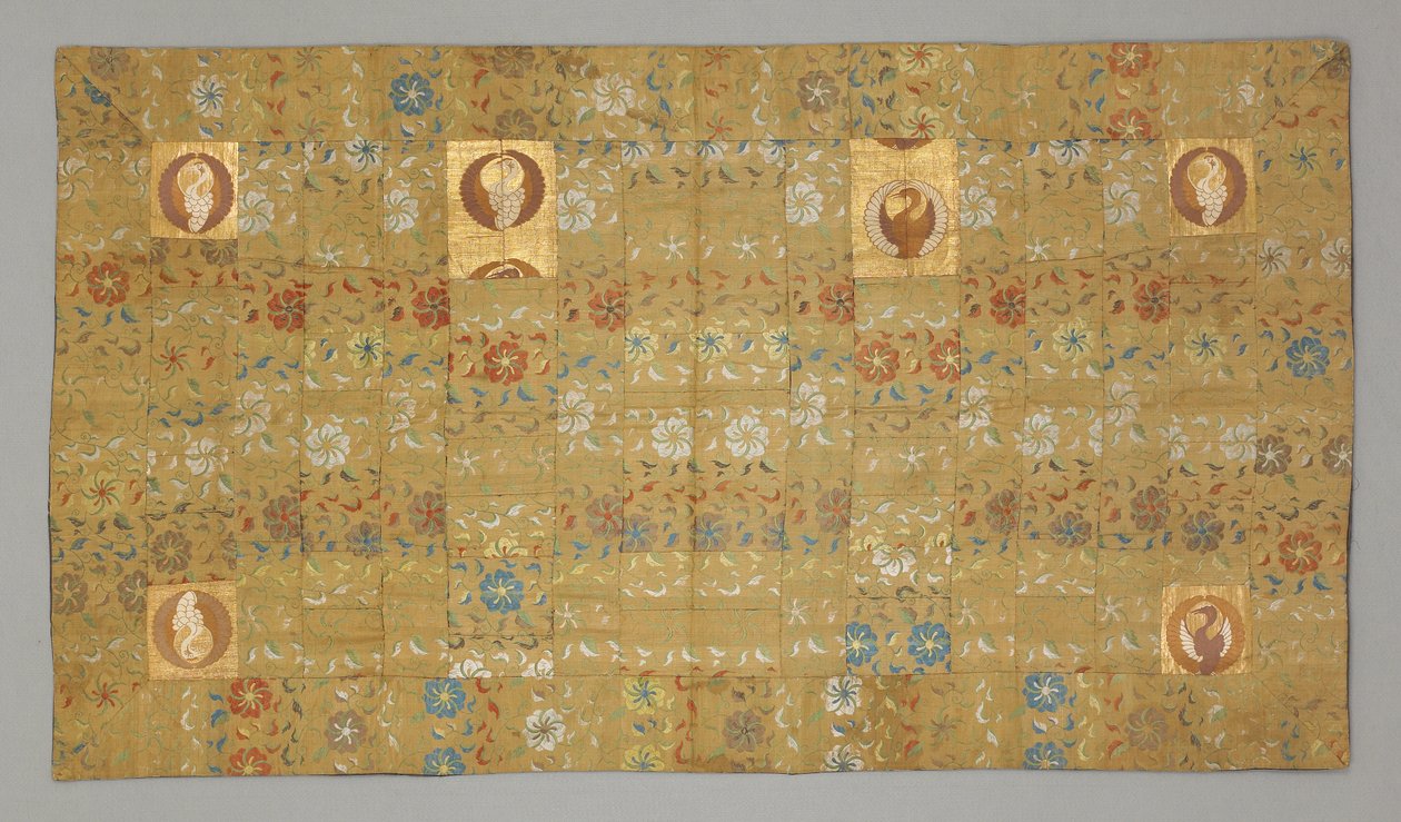 Kesa, c.1688-1703 (İpek kumaş: yamalı ve dikişli) by Japanese School