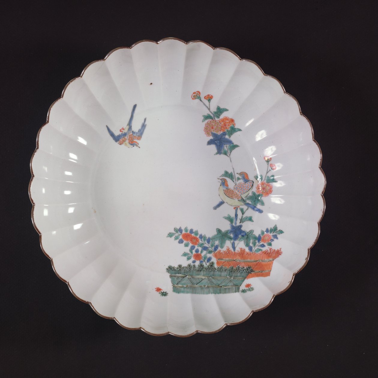 Büyük Kakiemon çanak, Edo Dönemi (porselen) by Japanese School