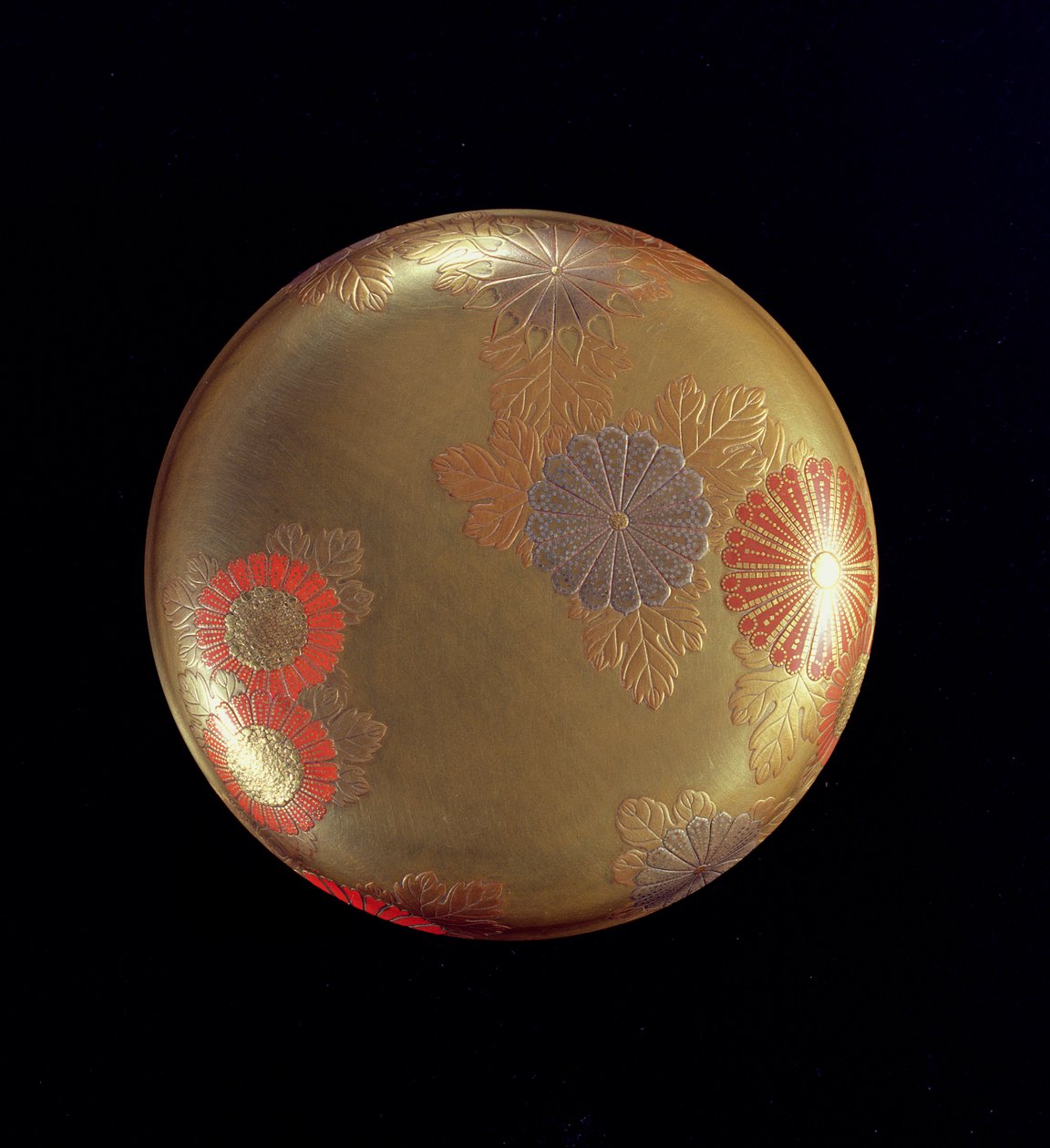 Bir kutunun kapağı (altın cila) (bkz. 205150) by Japanese School