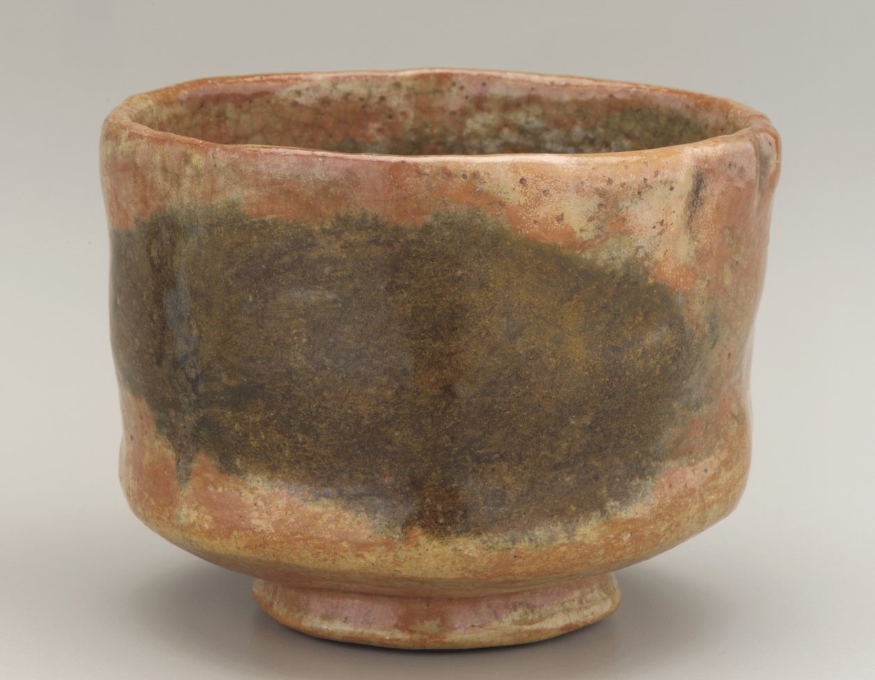 Alçak silindirik çay kasesi, Kyoto, Kyoto-fu, Edo dönemi, 19. yüzyılın ilk yarısı (seramik) by Japanese School