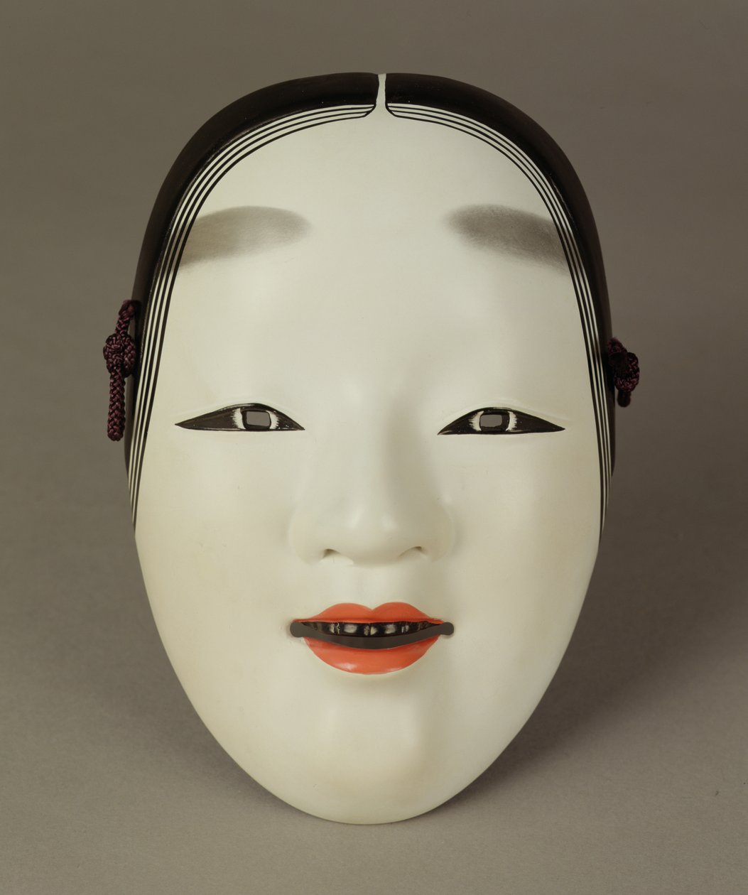 Genç bir kadının Noh tiyatro maskesi, Japon by Japanese School