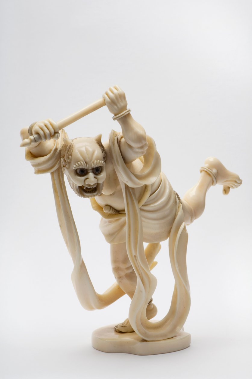 Bir sopa tutan bir iblis şeklinde Okimino by Japanese School