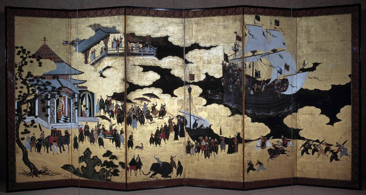 Portekizli Cizvit misyonerlerin 16. yüzyılda Japonya