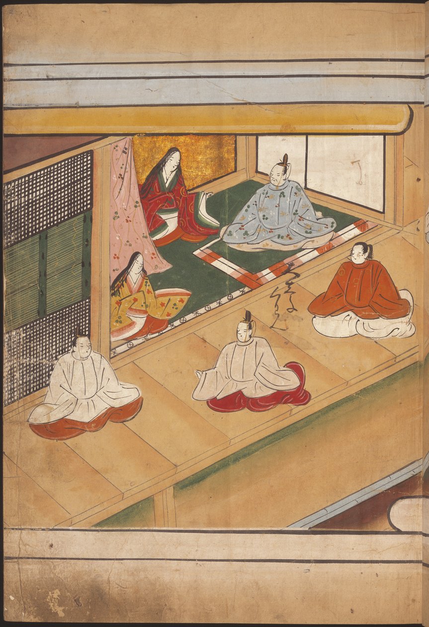 Oturan Japon soyluları, 
