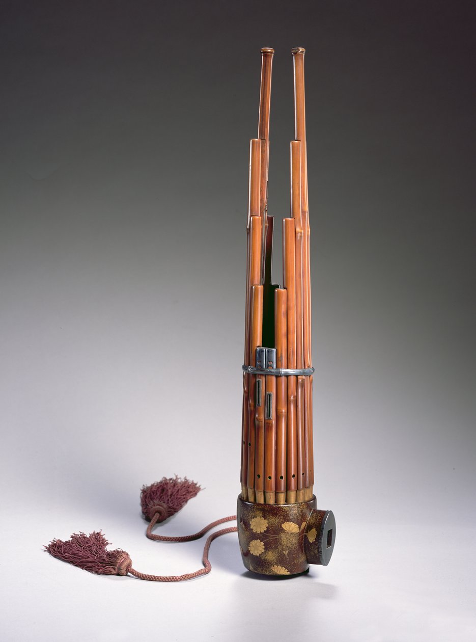 Sho Ağız Organı (bambu) by Japanese School