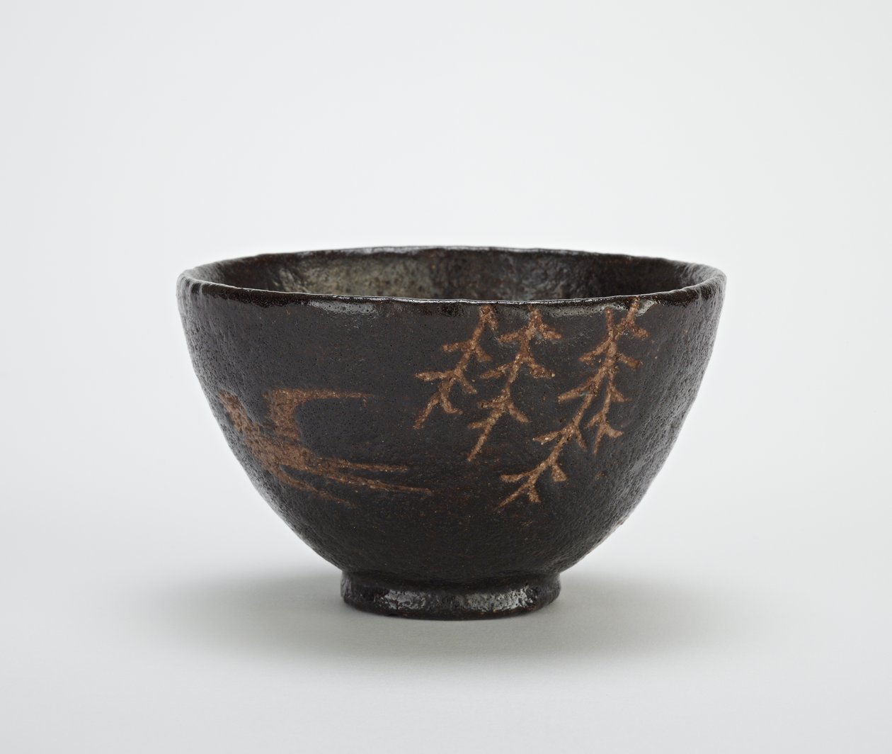 Çay kasesi, bilinmeyen Raku gereçleri atölyesi by Japanese School