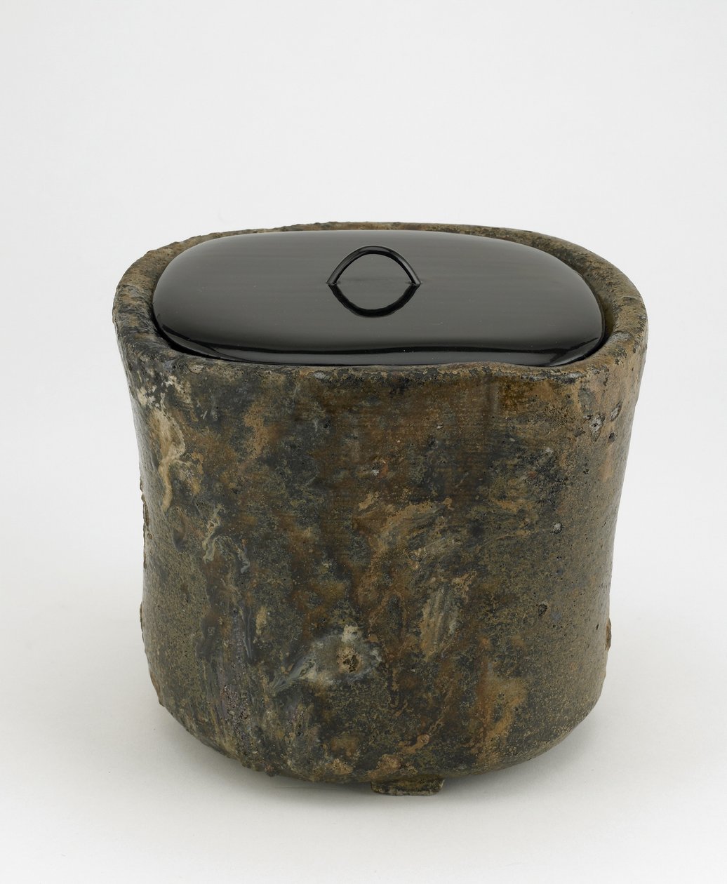 Çay töreni su kavanozu, Imbe, Okayama ili, Edo dönemi, 1625-50 (seramik) by Japanese School