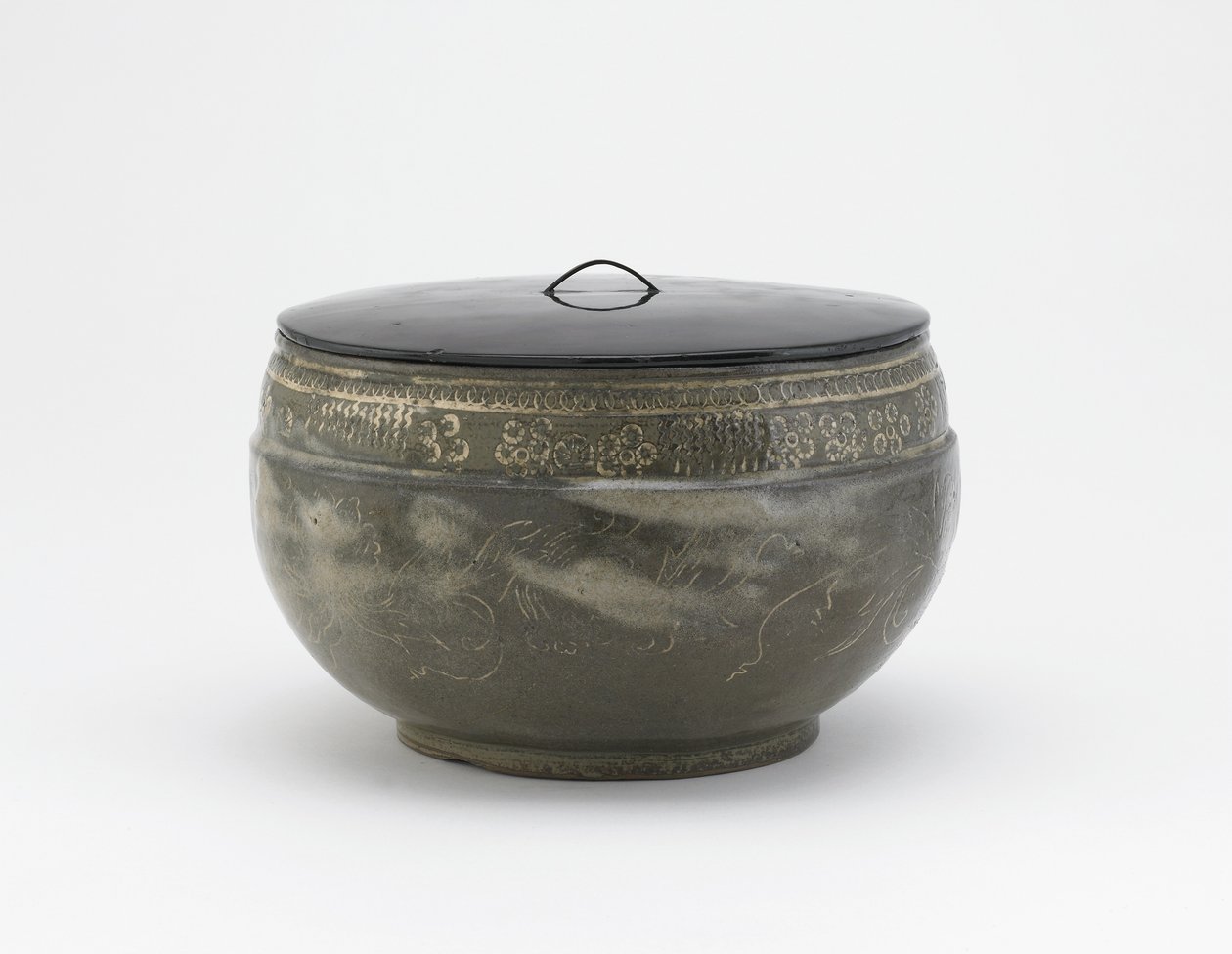 Çay töreni su kavanozu, Kumamoto ili, Edo dönemi, 18.-19. yüzyıl (seramik) by Japanese School